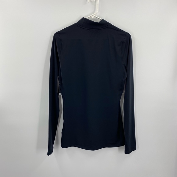 Nike Pro UV Flash Repel Long Sleeve ‘Black’ Golf Shirt Woman’s Size Medium Tall - Picture 2 of 3